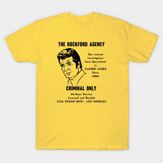 Rockford Files T-Shirt by Chewbaccadoll